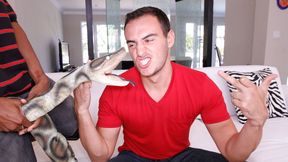 Izzy's About to Tear Santiago Apart with His Massive Dick – It’s Gonna Hurt!