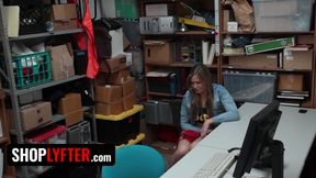 Blair Williams - Free Premium Video Curvy Babe Regretted Stealing When The Officer Took Her To The Backroom