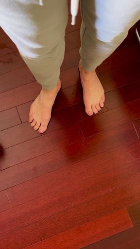 Sweaty Feet and Footprints