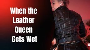 PVC Overload When the Leather Queen Gets Wet