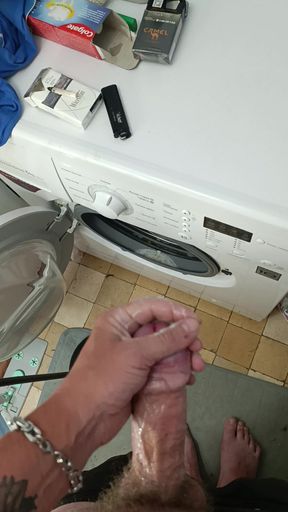 Huge Cock Exploded with a Sea of Cum