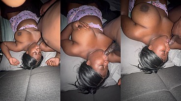 She Took It All... And Asked for More POV: The Sloppiest BJ Ever Caught on Camera