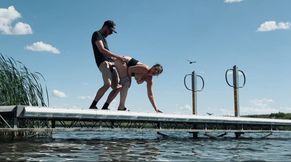 Sex on Lake for ANYONE to See!