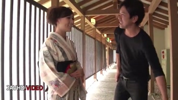 Outdoor Threesome Bliss: Aoi Mizuno's Erotic Blowjob Adventure