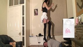 Katie's Long Socks & Heels