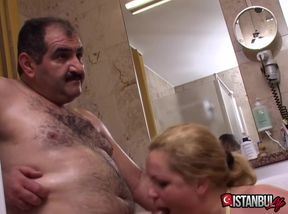 Sahin K Fucks Eva Anders After the Venus Erotics Trade Fair