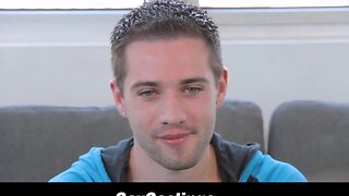 Gaycastings teenager gymnast is flexible on camera