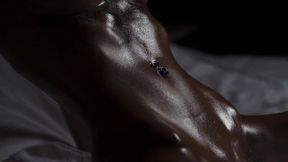 Ebony Goddess with Flawless Body Teases and Splays for Your Pleasure, XXX Video
