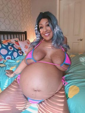 41 weeks PREGNANCY CRAVING: CUM 💦