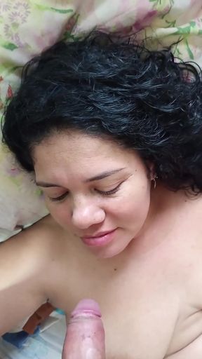 Amateur Deepthroat Blowjob