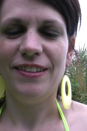 Busty French MILF Licks Balls 5200