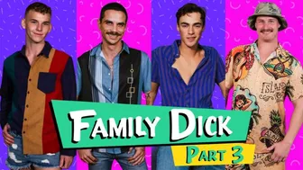 Cute Twink Timmy Gibbler Fucked Bareback by Stepdad and Neighbors in Foursome