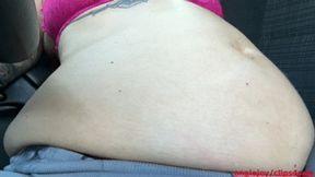 BIG belly in BIG car, BELLY STRONG SOUNDS wmv