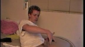 Young Shane Strokes a Load