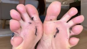 Socken ausziehen Nr. 1