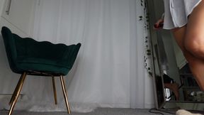 Your step-sister found a pair of her pantyhose in your room.