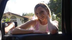 Glorious teen russian blonde beauty Gina Gerson banged well