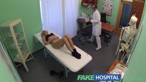 ”Blonde Tourist's Full Examination Experience”