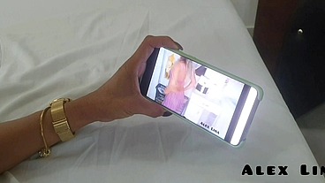 Peguei no flaga minha prima safada - Bianca Naldy - Vendo vídeo porno eu já entrei no quarto dela de sunga e cumi só o cu da safada