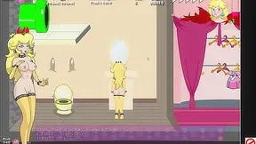 Peach Tempts Goombas in Sultry Super Mario Encounter