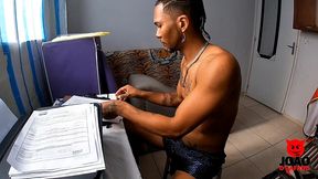 preta safada foi no escritorio do sexo para transar - joaoosafado