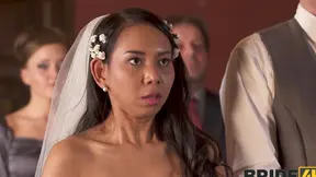 Killa Raketa's Hot Bride Ass Drops Panties for HardDick Ride Madness