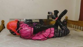 Sissy Maid Strict Armbinder Hogtie