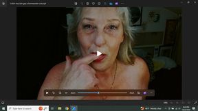 Mature MILF with big natural tits and big butt fingered and fucked