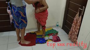 poor beggar indian woman seeling clothes fuck with customer clear hindi voice