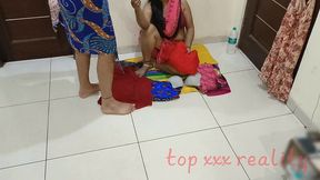 poor beggar indian woman seeling clothes fuck with customer clear hindi voice