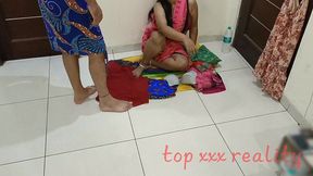 poor beggar indian woman seeling clothes fuck with customer clear hindi voice