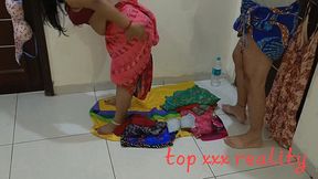 poor beggar indian woman seeling clothes fuck with customer clear hindi voice