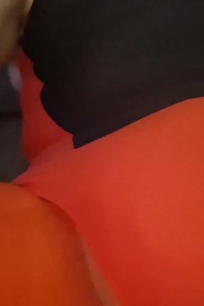 Red Bulging in Spandex