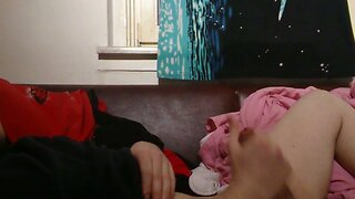 Markus Pelz beim abspritzen
