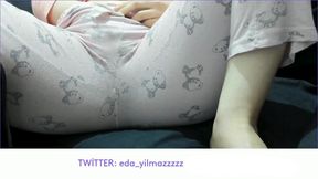 Fuck Me, Should Talk - Masturbate in Pajamas - Turkish MILF