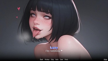 Obsessed Lucy #3 - Animated Hentai Game