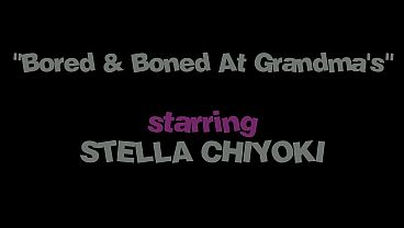 MyPervyFamily - Horny Blonde Stepsister Trades Tit for Tat - Stella Chiyoki