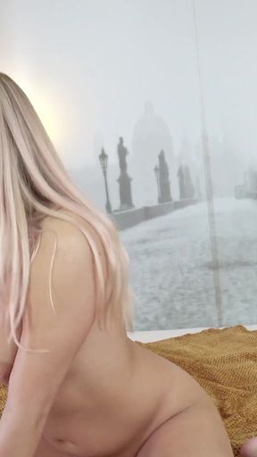 German Scout - Blonde Girl Cayla Lyons with Perfect Round Ass and Tits at Casting Fuck