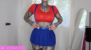 Cosplay and Gym Tights Unboxing and Try on Haul Melody Radford Leaked Nudes
