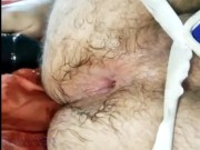 Session of fisting and toys with my master