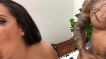 CORTES: SEXO ANAL E GOZO NA BOCA - MELISSA LISBOA DANDO O CUZINHO E LEVANDO PORRA NA BOCA DE DUAS ROLAS GROSSAS