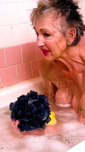 Me, in a Bubble Bath