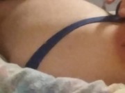 Twink bottom fucked, used, bred, and dripping CUM