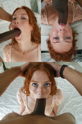 BBC facefuck frenzy