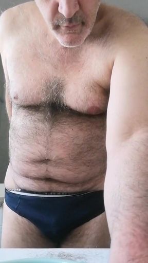 I Shave My Cock and After the Cold Shower!