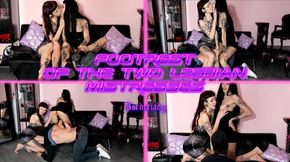 il fidanzato delle due dee lesbiche.