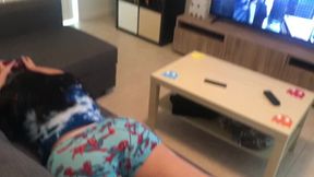 Sis-in-law's big booty gets her a hardcore fucking