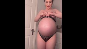 Ellie Louise In Part 2 Try On Haul Of My Pre Pregnancy Clothes 9 Months Pregnant