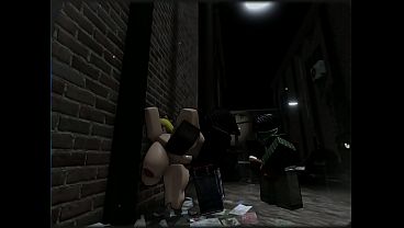 Roblox Princesa Peach acorralada en el callej&oacute_n