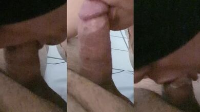 Sloppy wet blowjob ruined her throat